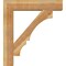 Ekena Millwork Balboa Block Rough Sawn Bracket w/ Offset Brace, Western Red Cedar, 8"W x 36"D x 40"H BKT0806X36X40BOA05RWR - alternate 4